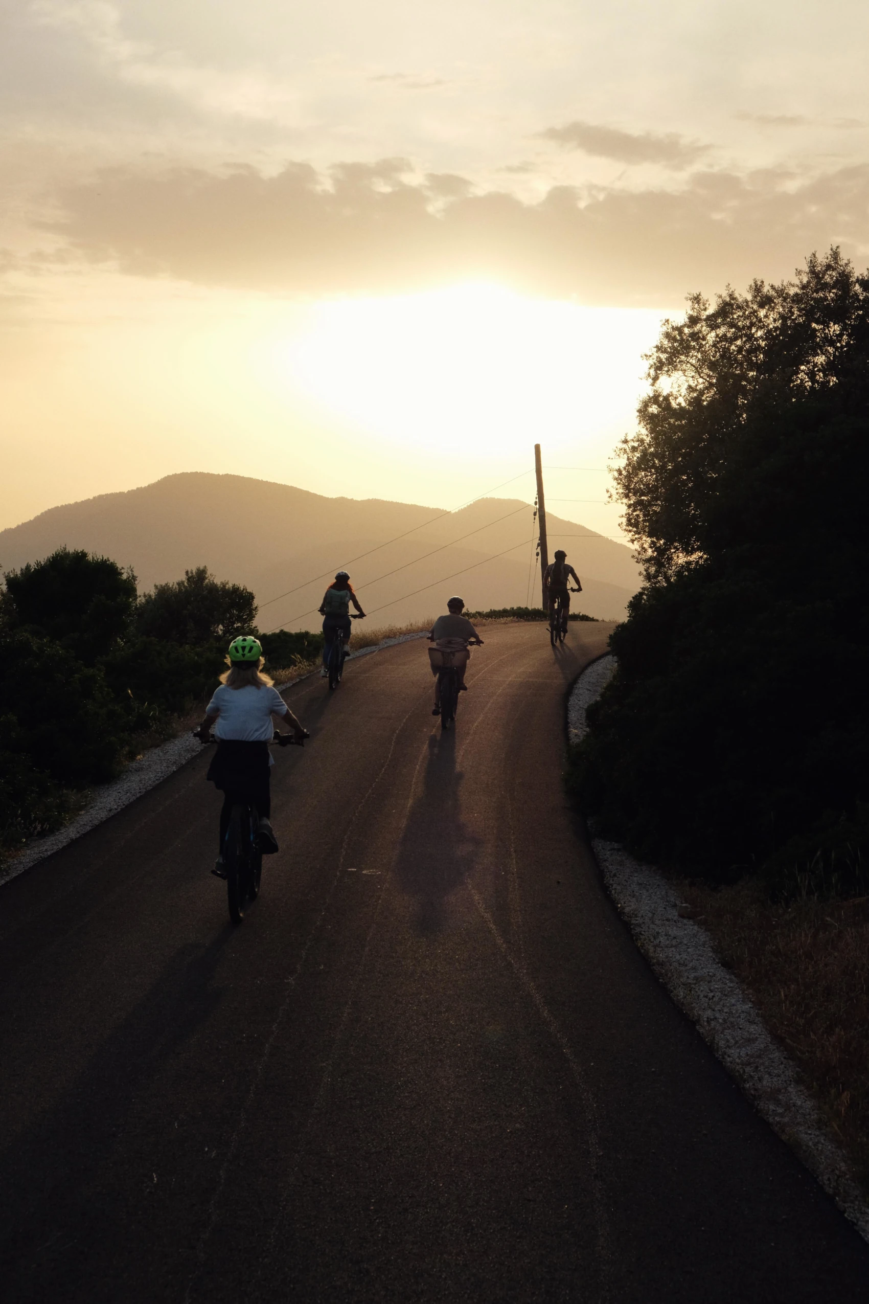skopelos cycling sunset ride bg